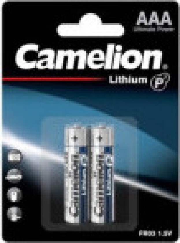 Batteri Camelion Lithium LR03 Micro AAA