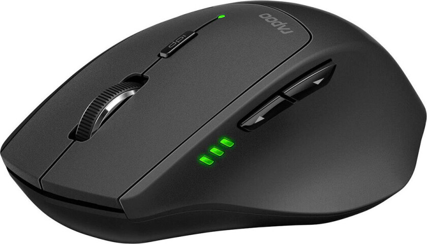 RAPOO Mus MT550 Multi-Mode Trådløs Optisk Svart