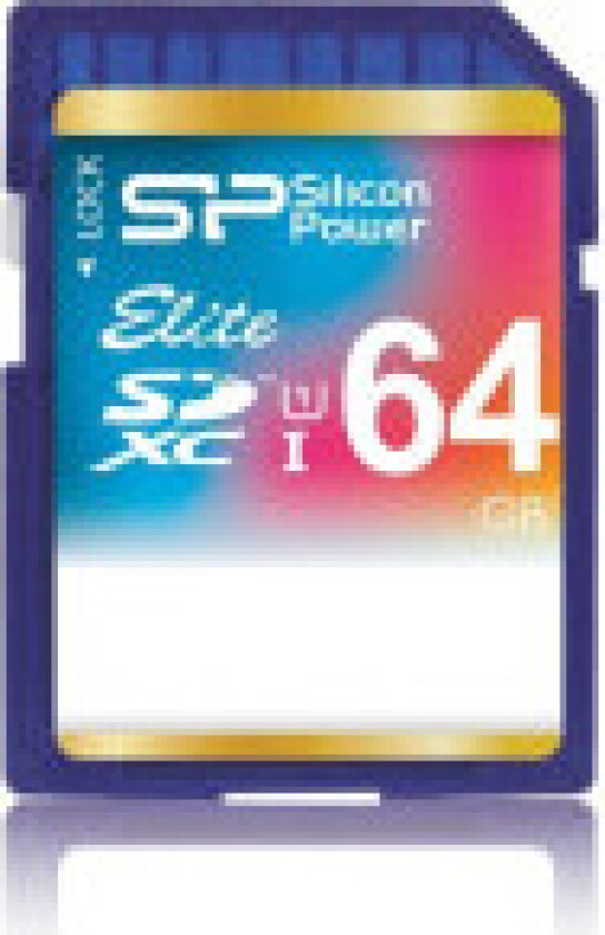 Silicon Power SD-kort 64GB UHS-1