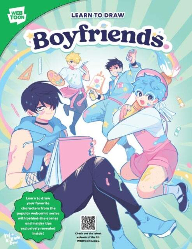 Learn To Draw Boyfriends. Av Refrainbow, Webtoon Entertainment, Walter Foster Creative Team