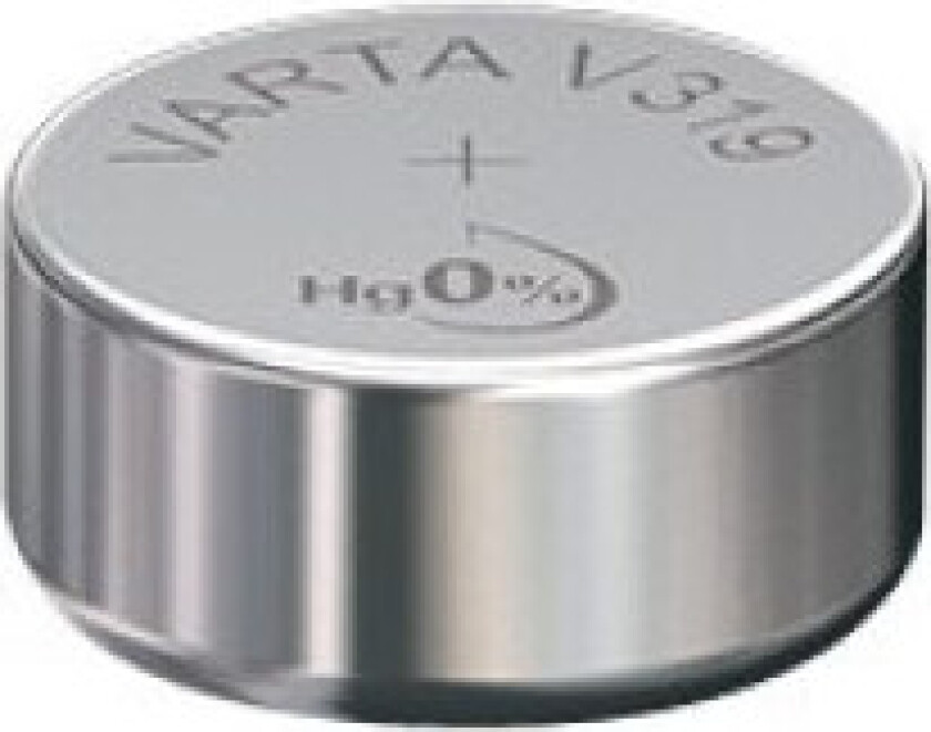Varta Batterie Silver Oxide Knopfzelle 319 Retail