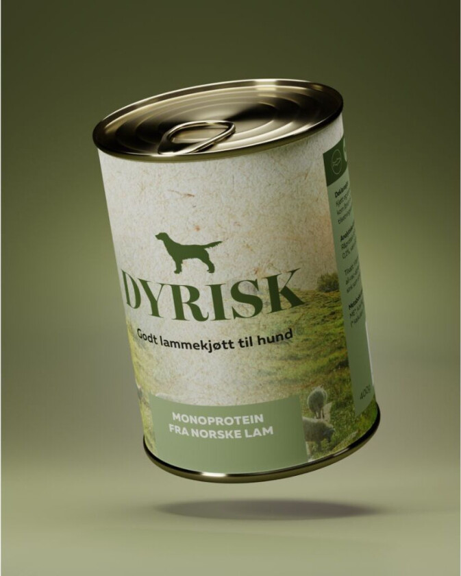 Lammekjøtt Våtfôr til hund 185 g