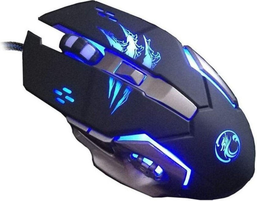 A8 Gaming Mus med LED-belysning