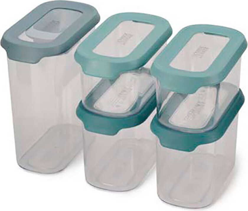 Sett med oppbevaringskrukker/5 CupboardStore™ Josephjoseph®