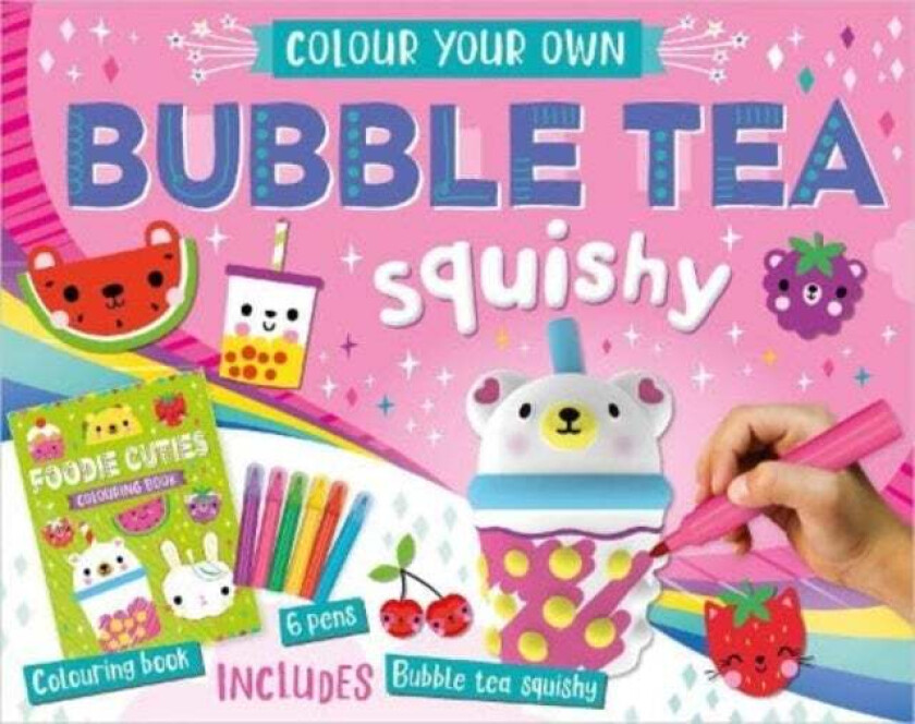 Colour Your Own Bubble Tea Squishy Av Make Believe Ideas