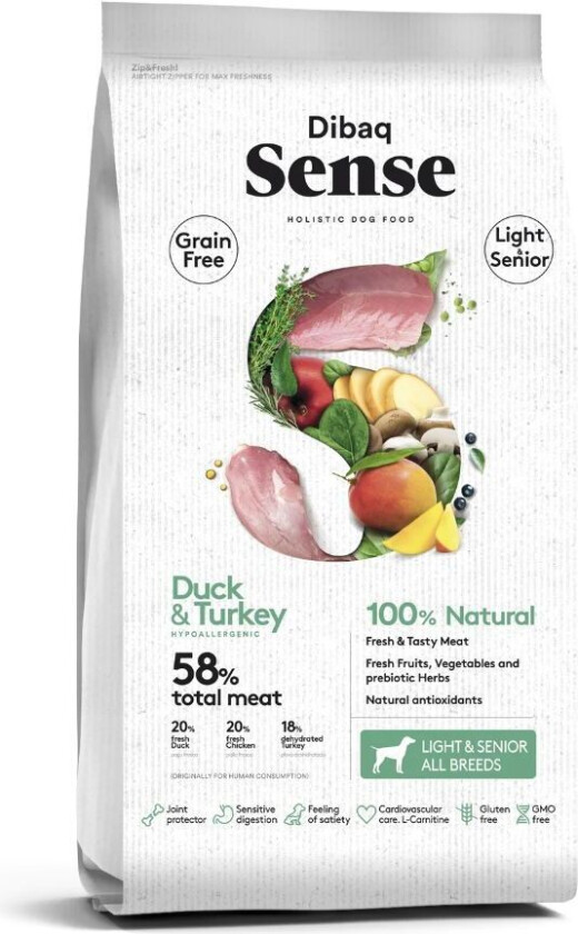 Dog Light & Senior All Breeds 2 kg