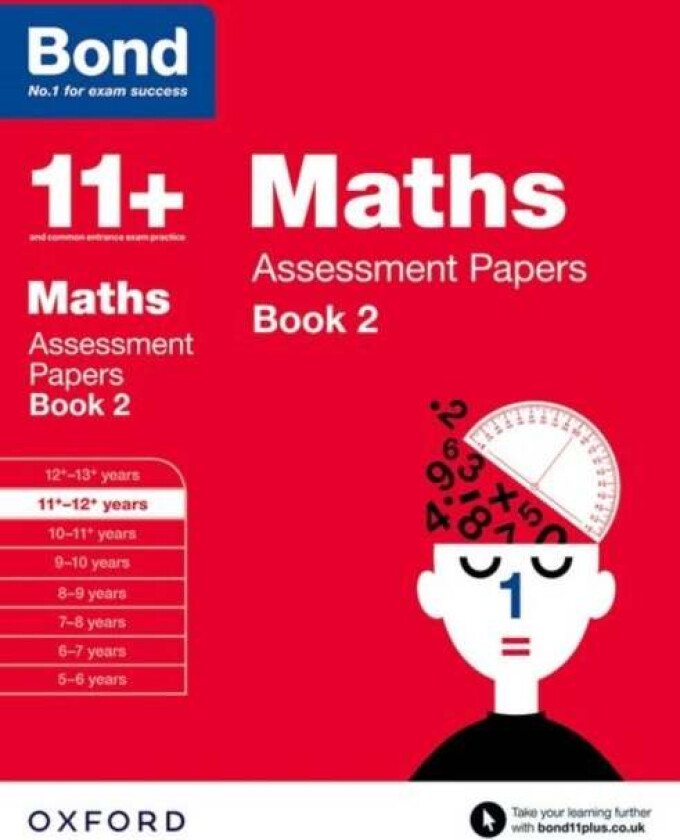 Bond 11+: Maths: Assessment Papers av David Clemson, Bond 11+