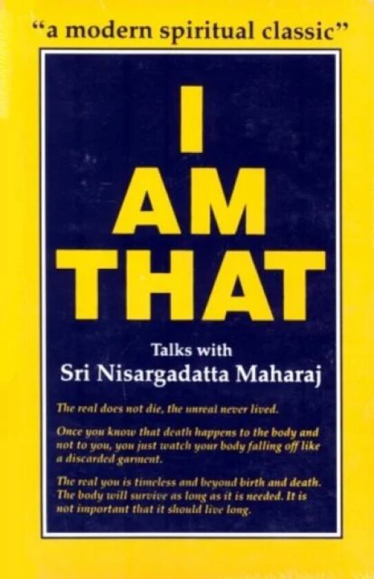 I am That av Nisargadatta Maharaj