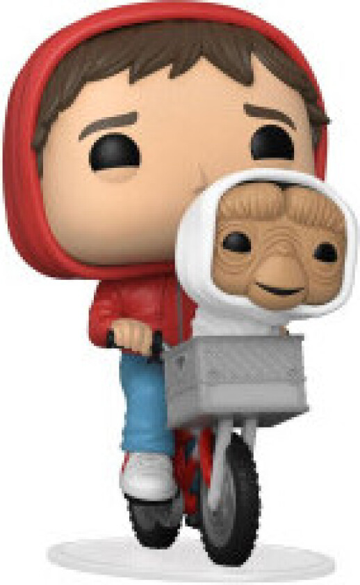 Funko POP! ET - Elliott with ET on Bike Toy Figure (12.1 cm)