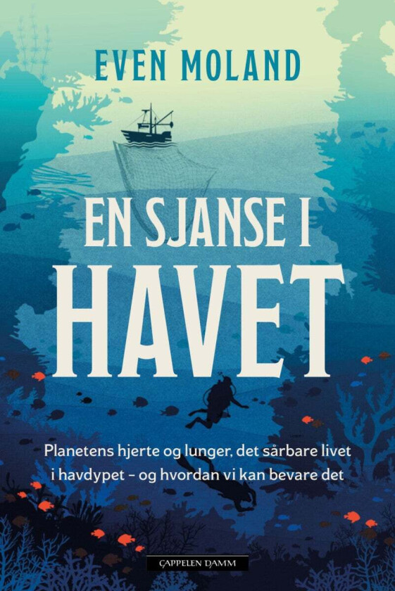 En sjanse i havet av Even Moland - Personlig Signert