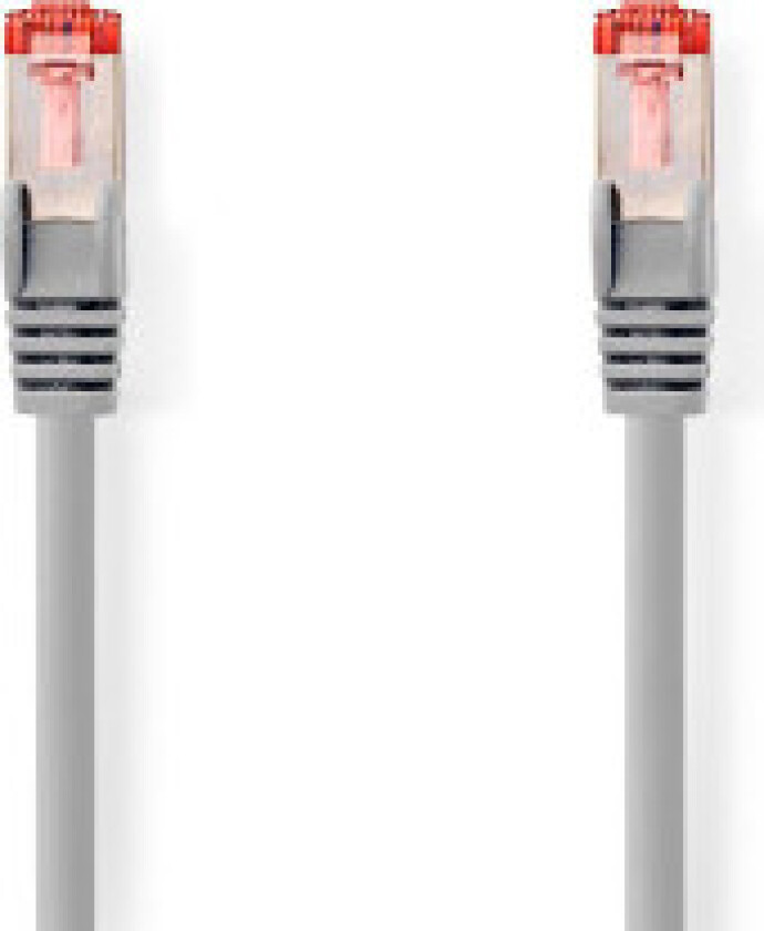 Bilde av CAT6 Nettverkskabel | RJ45 Han | RJ45 Han | S/FTP | 2.00 m | Rund | LSZH / PVC | Grå | Boks