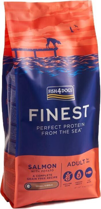 Finest Adult Laks Små biter 6 kg