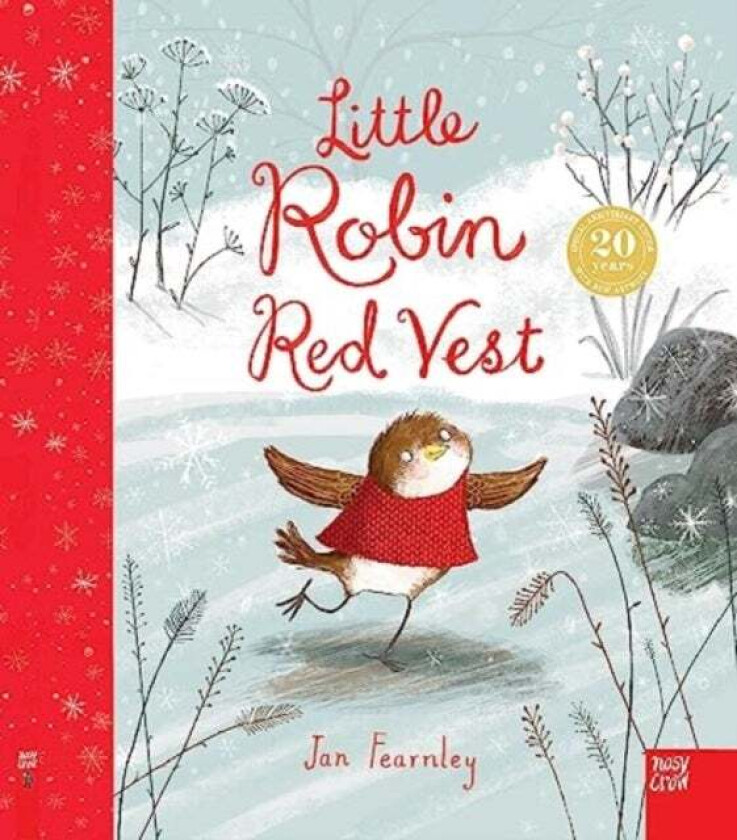 Little Robin Red Vest av Jan Fearnley