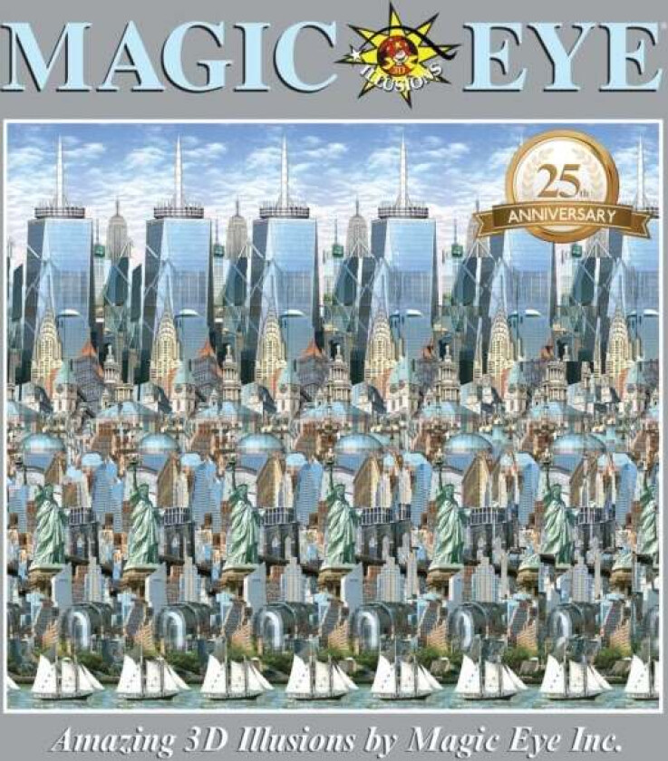 Magic Eye 25th Anniversary Book av Cheri Smith