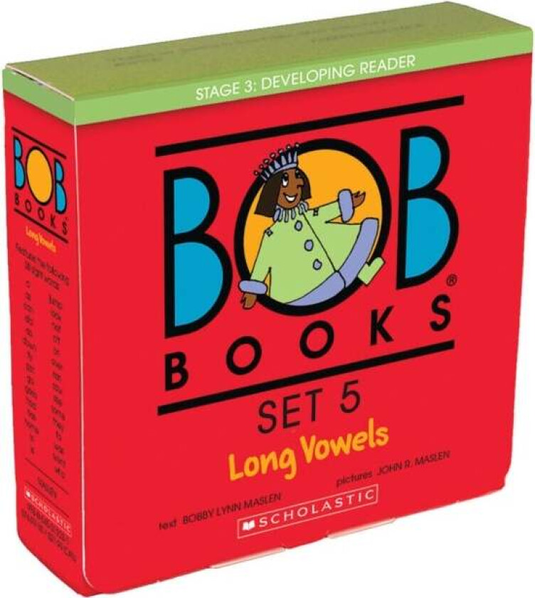 Bob Books: Set 5 Long Vowels Box Set (8 Books) av Bobby Lynn Maslen