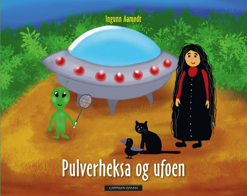 Pulverheksa og ufoen av Ingunn Aamodt