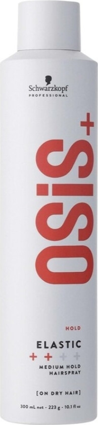 Medium Hold Spray Schwarzkopf Osis+ Elastic 500 ml