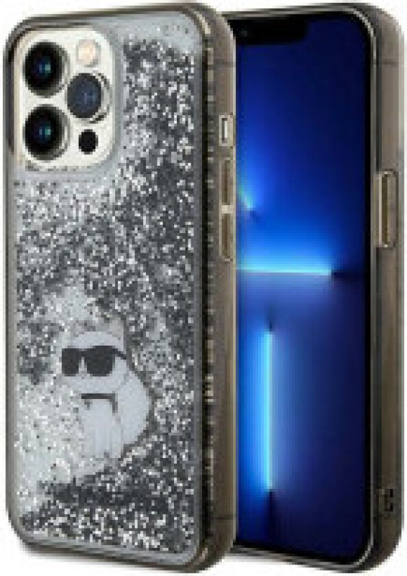 Karl Lagerfeld Liquid Glitter Choupette - iPhone 13 Pro Max-deksel