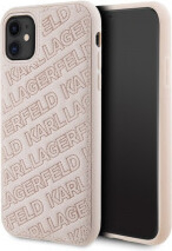 Karl Lagerfeld Quilted K-mønster - iPhone 11-deksel