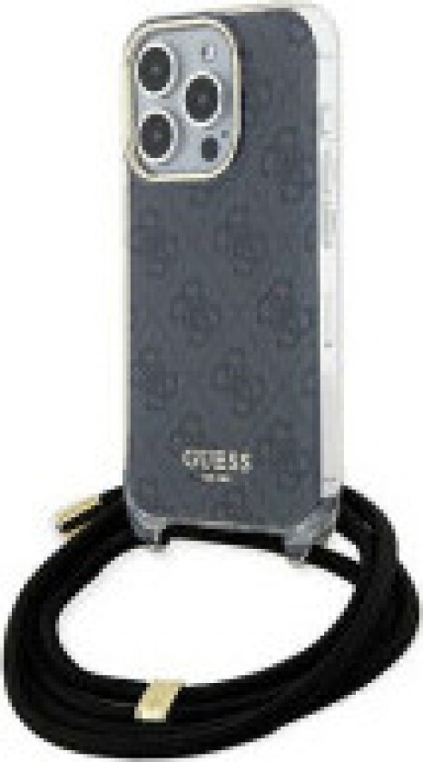 Guess Crossbody Cord 4G Print - iPhone 15 Pro-deksel