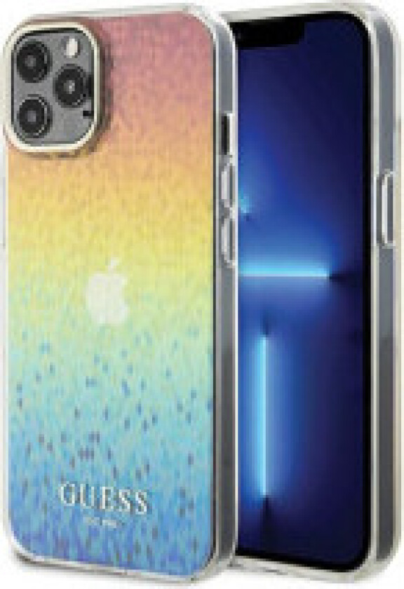Guess IML Faceted Mirror Disco Iridescent - Deksel til iPhone 13 Pro