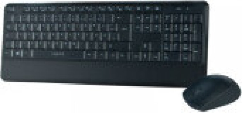 LogiLink trådløst tastatur - RF trådløst - QWERTZ - Svart - Mus ID0161