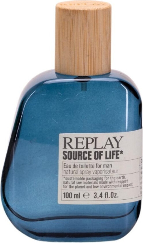 Replay Source Of Life Man Edt 100ml