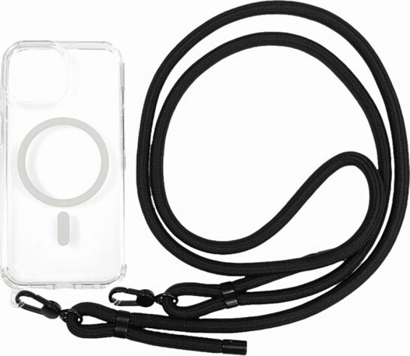 Lanyard MagSafe Case clear - iPhone 15