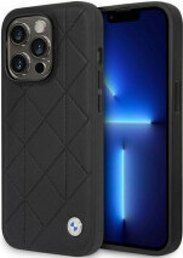 BMW Leather Quilted - Veske til iPhone 14 Pro