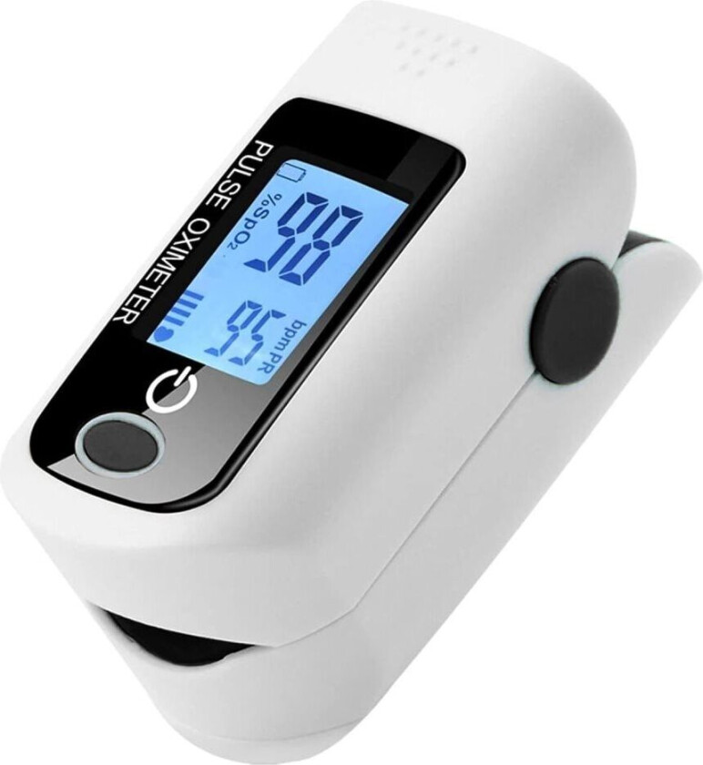 Pulsoksymeter oksygenmåler metningsmåler med LED -skjerm