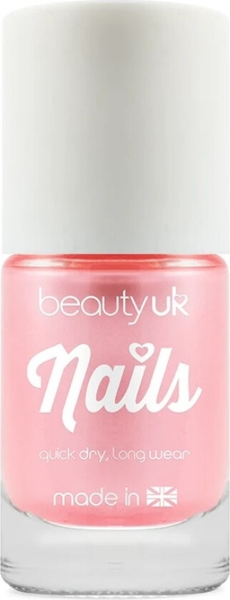 Beauty UK Candy Pearl Nail Polish - Rosa