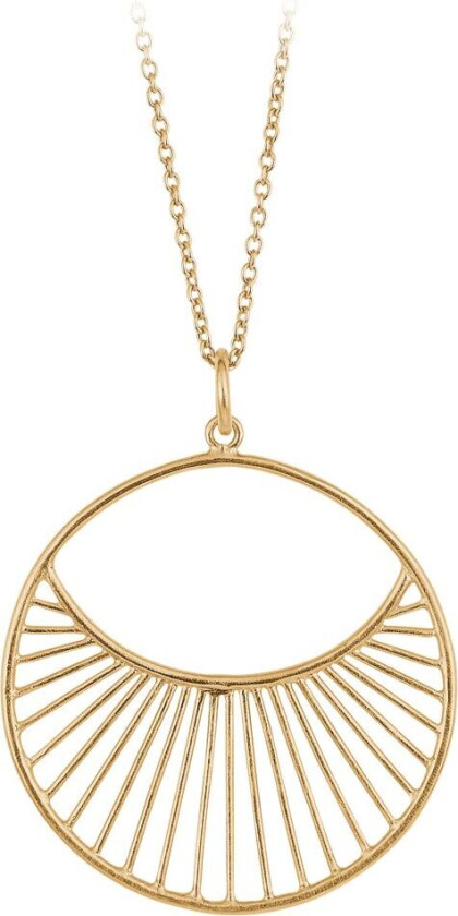 Daylight Forgylt Sølv Halskjede N-571-GP