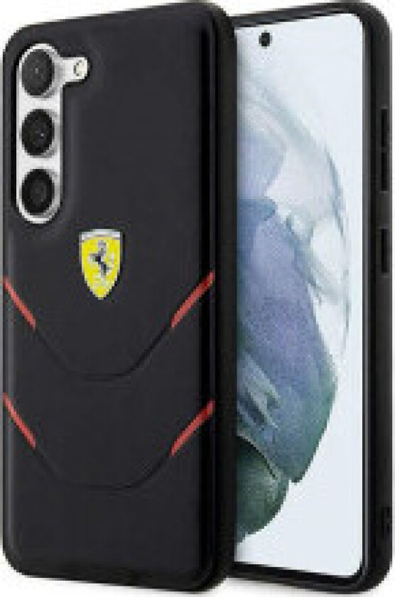 Ferrari Hot Stamp Lines - Deksel til Samsung Galaxy S23