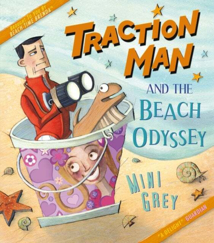 Traction Man and the Beach Odyssey av Mini Grey