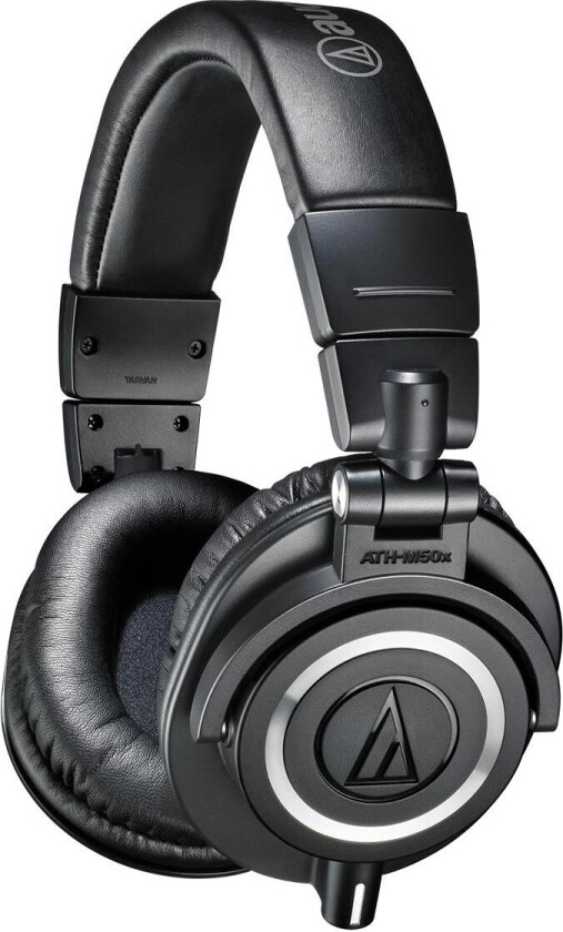 ATH-M50x Hodetelefon med 3 avtagbare kabler