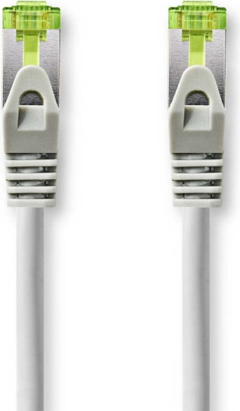 CAT7 nettverkskabel | S/FTP | RJ45 Han | RJ45 Han | 3.00 m | Snagless | Rund | LSZH | Grå | Vindus boks