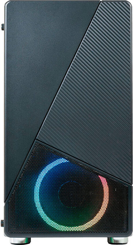 Noir - MDT - micro ATX - Kabinett - Tower - Svart