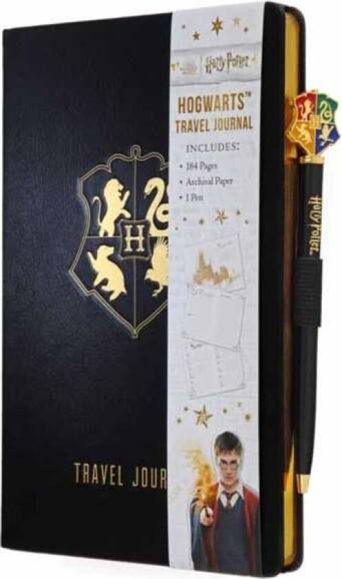 Harry Potter: Hogwarts Travel Journal with Pen av Insight Editions