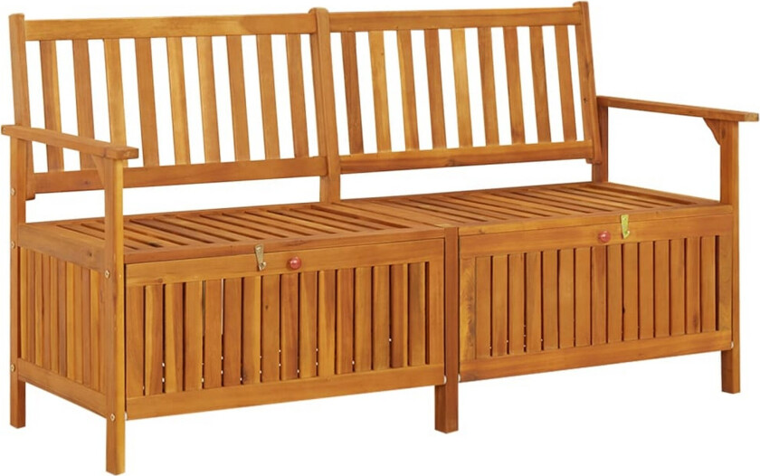 Oppbevaringsbenk 148 cm heltre akasie