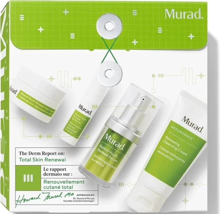 Murad Giftset Murad The Derm Report Total Skin Renewal