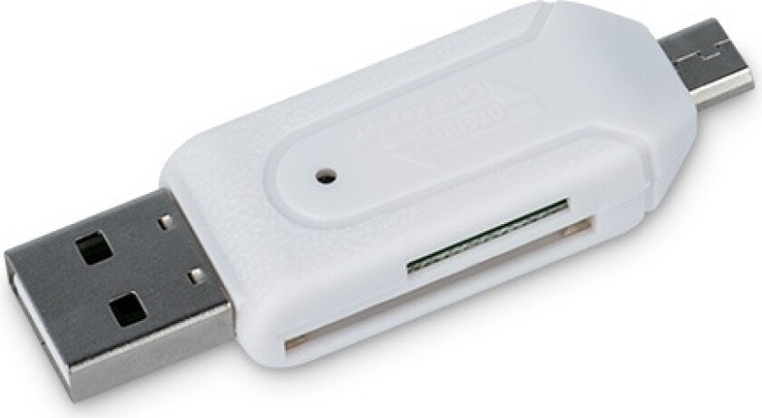 Bilde av USB OTG-kortleser USB & microUSB / SD & micro SD