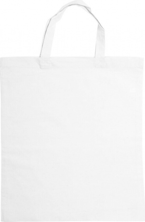 Bilde av Tote Bag 150g Kort håndtak Hvit