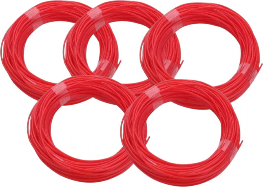 PLA Filament til 3D-penn, Rød