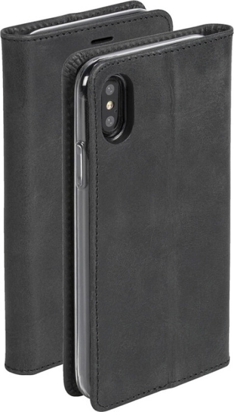 Sunne FolioCase Wallet Case for iPhone X/Xs, svart