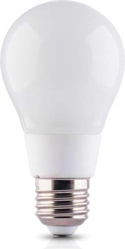 LED-lyspære E27 8W 230V 6000K, Kaldhvitt