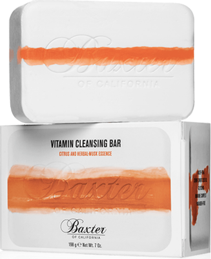 Baxter Of California Vitamin Citrus Herbal Musk Essence cleansing bar 210ml