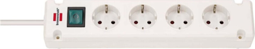 Bremounta strømskinne 4-veis