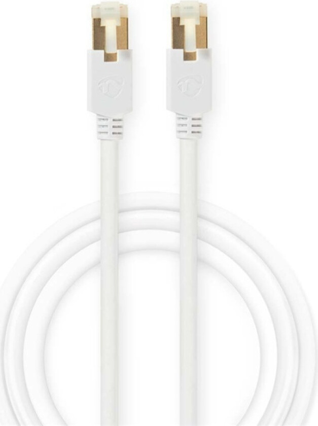 CAT6 Nettverkskabel | RJ45 Han | RJ45 Han | F/UTP | 5.00 m | Rund | LSZH / PVC | Hvit | Vindus boks