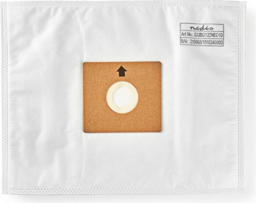 Støvsugepose- | 10 stk. | Syntetisk | Mest solgt for: ® VCBG500 / VCBG550-Series | Hvit