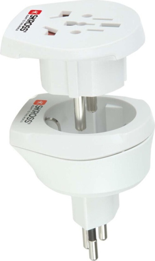 Reise Adapter Combo - Verden-till-Sveits Earthed